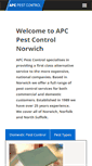 Mobile Screenshot of apcpestcontrol.co.uk