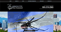 Desktop Screenshot of apcpestcontrol.com